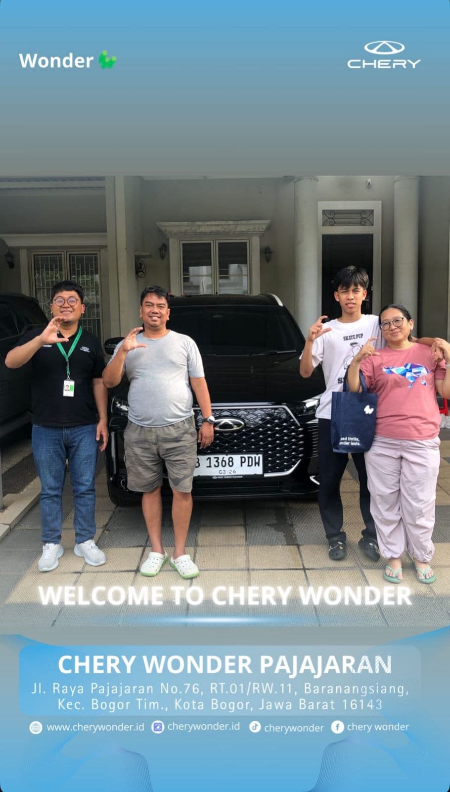Chery Family Delivery